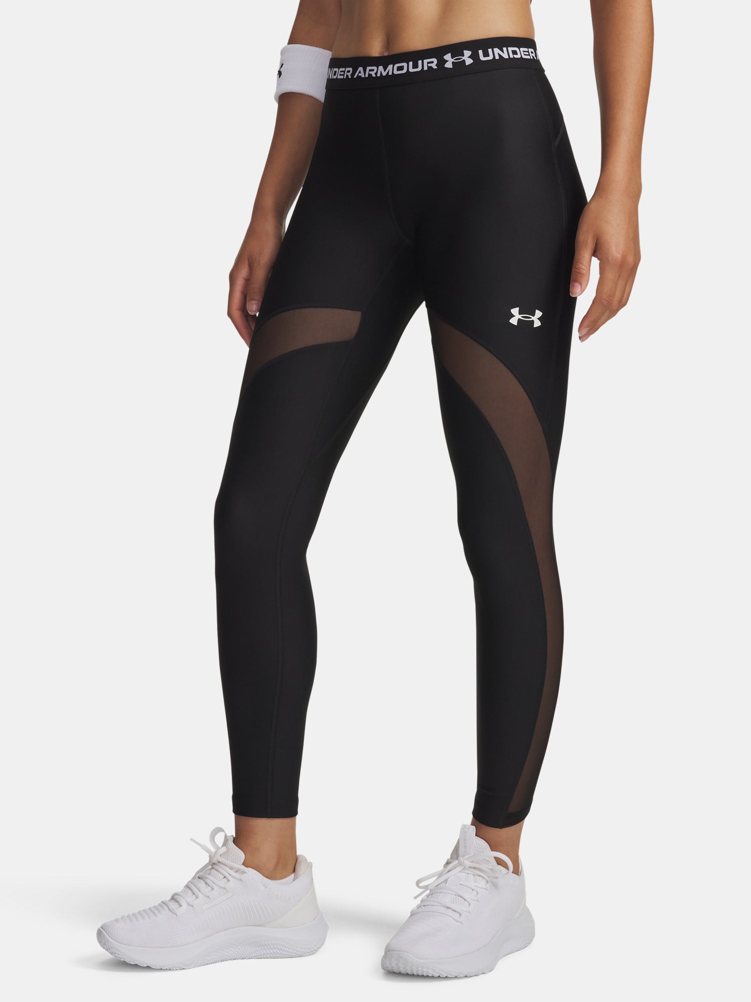 Nõi leggings Under Armour HeatGear Mesh Legging-BLK