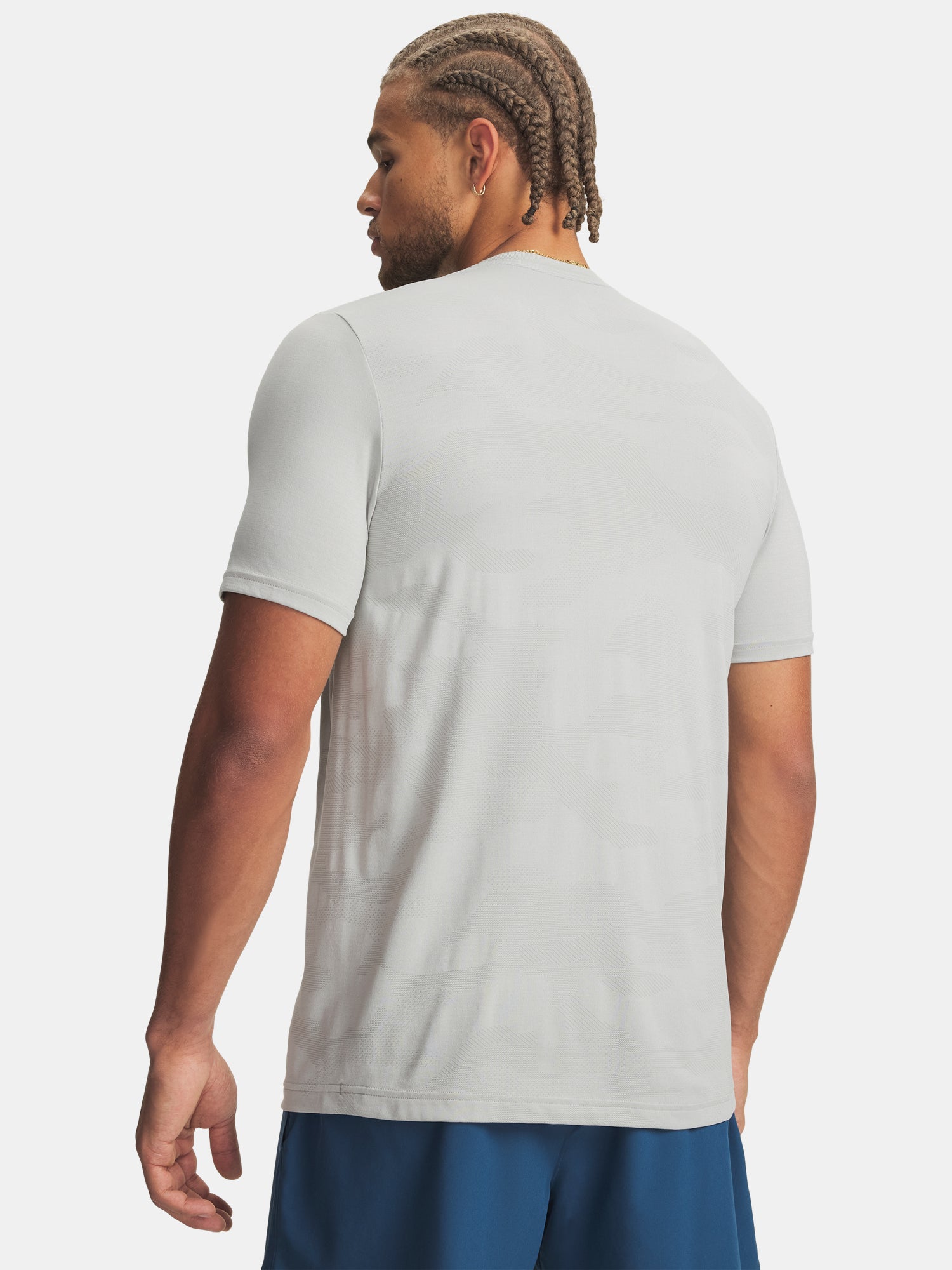 Férfi póló Under Armour UA Vanish Elite Smls SS Camo-GRY