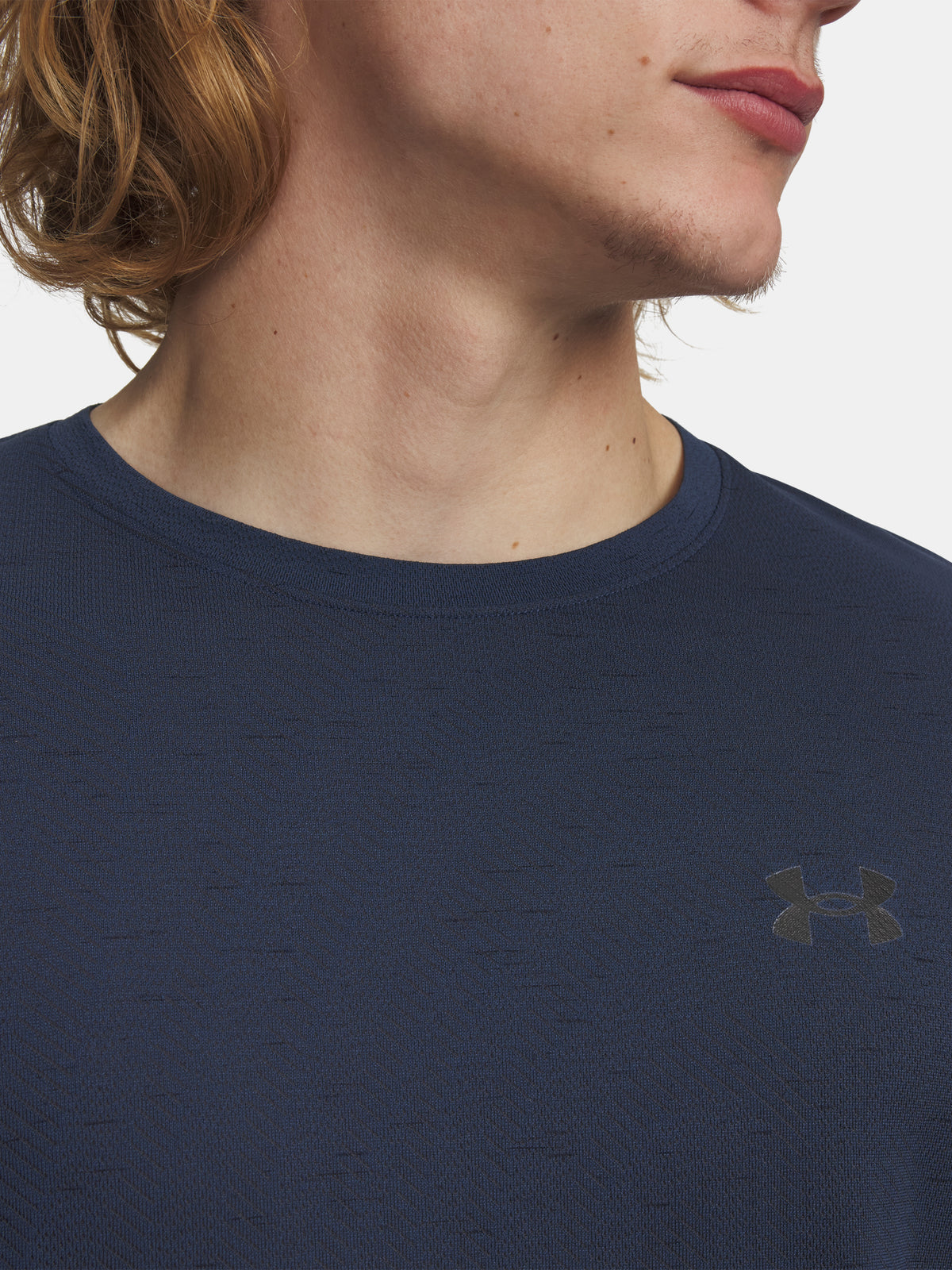 Férfi póló Under Armour Vanish Seamless Novelty SS-BLU