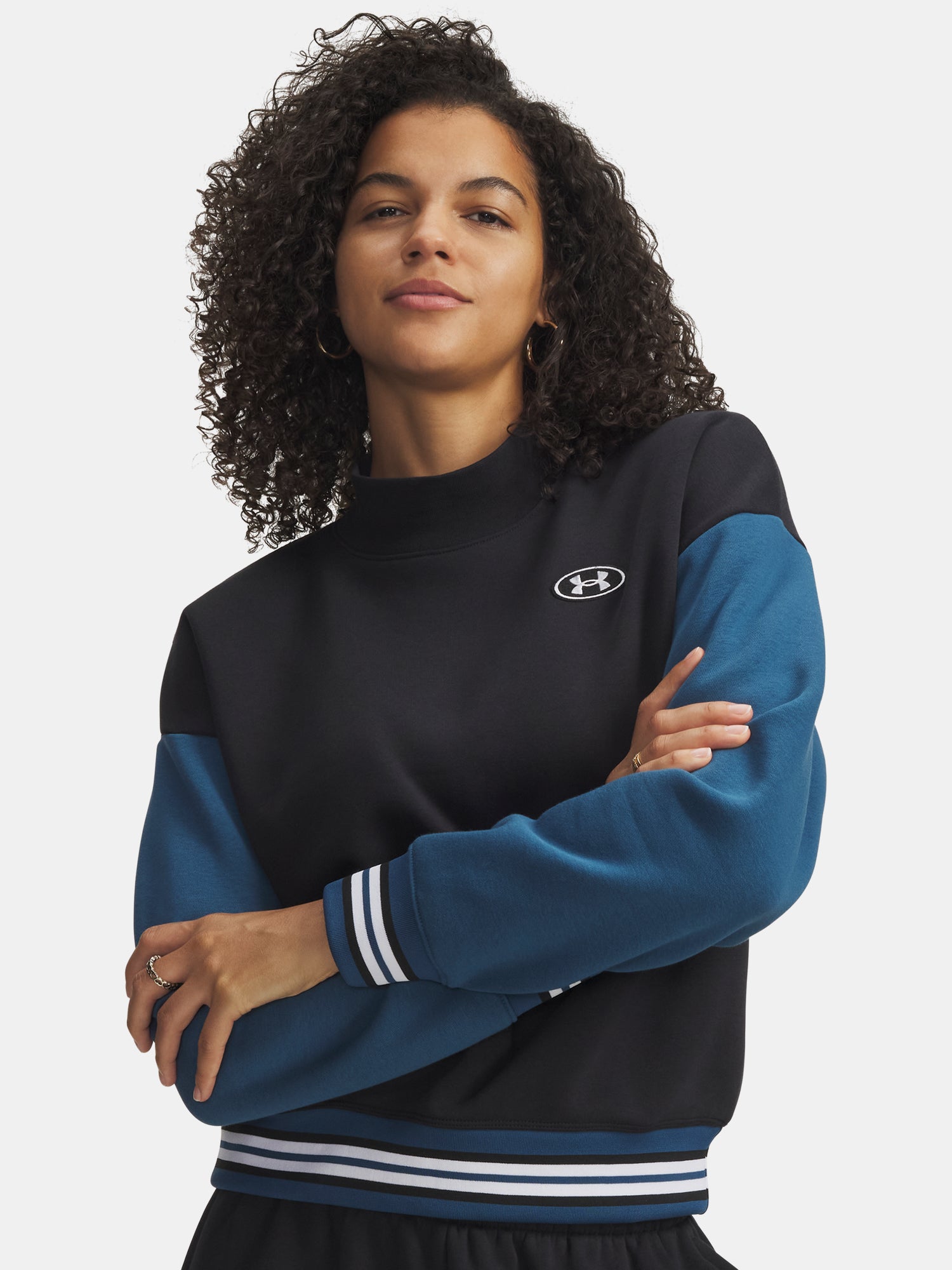 Dámská mikina Under Armour UA Icon Novelty Crew-BLK