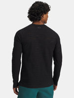 Férfi póló Under Armour UA Halo Jacquard LS-BLK