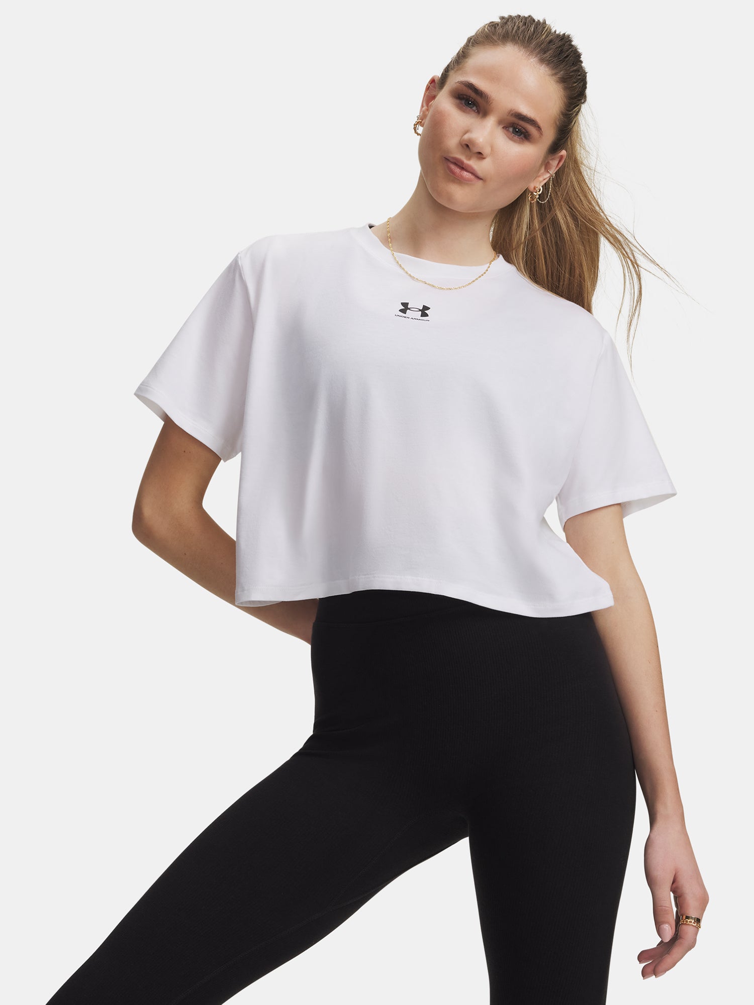 Nõi póló Under Armour UA Rival Boxy Tee Solid