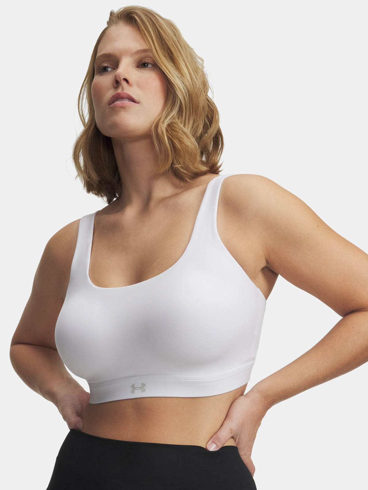 Nõi melltartó Under Armour UA Effortless High Bra-WHT