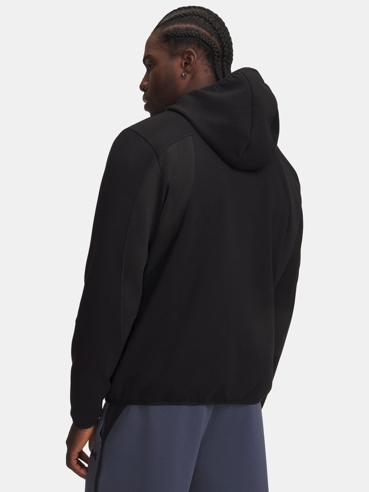 Férfi Under Armour UA Unstoppable Flc Txtrd FZ pulóver