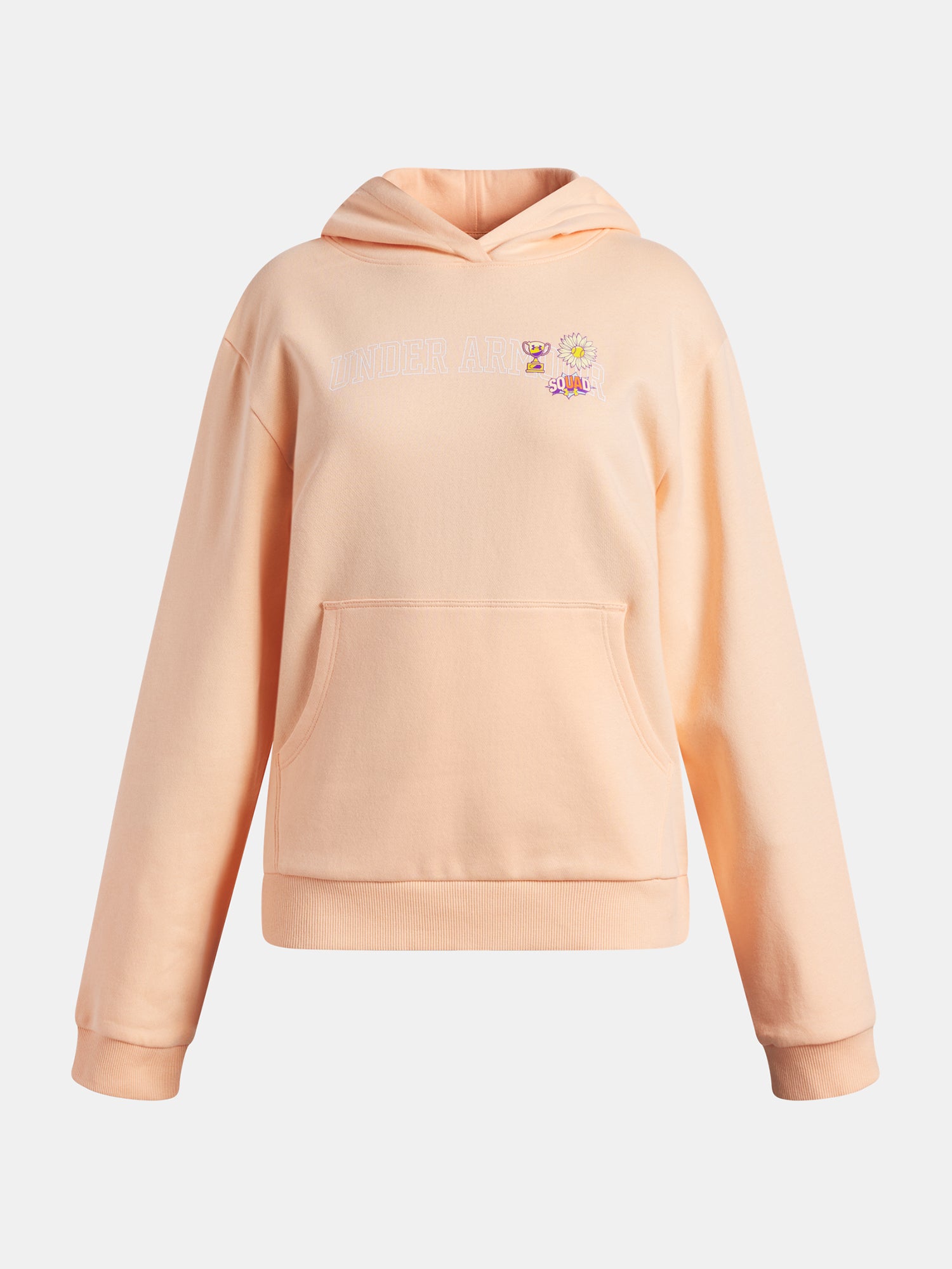 Lány pulóver Under Armour G Graphic Hoodie-ORG