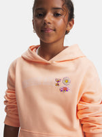 Lány pulóver Under Armour G Graphic Hoodie-ORG