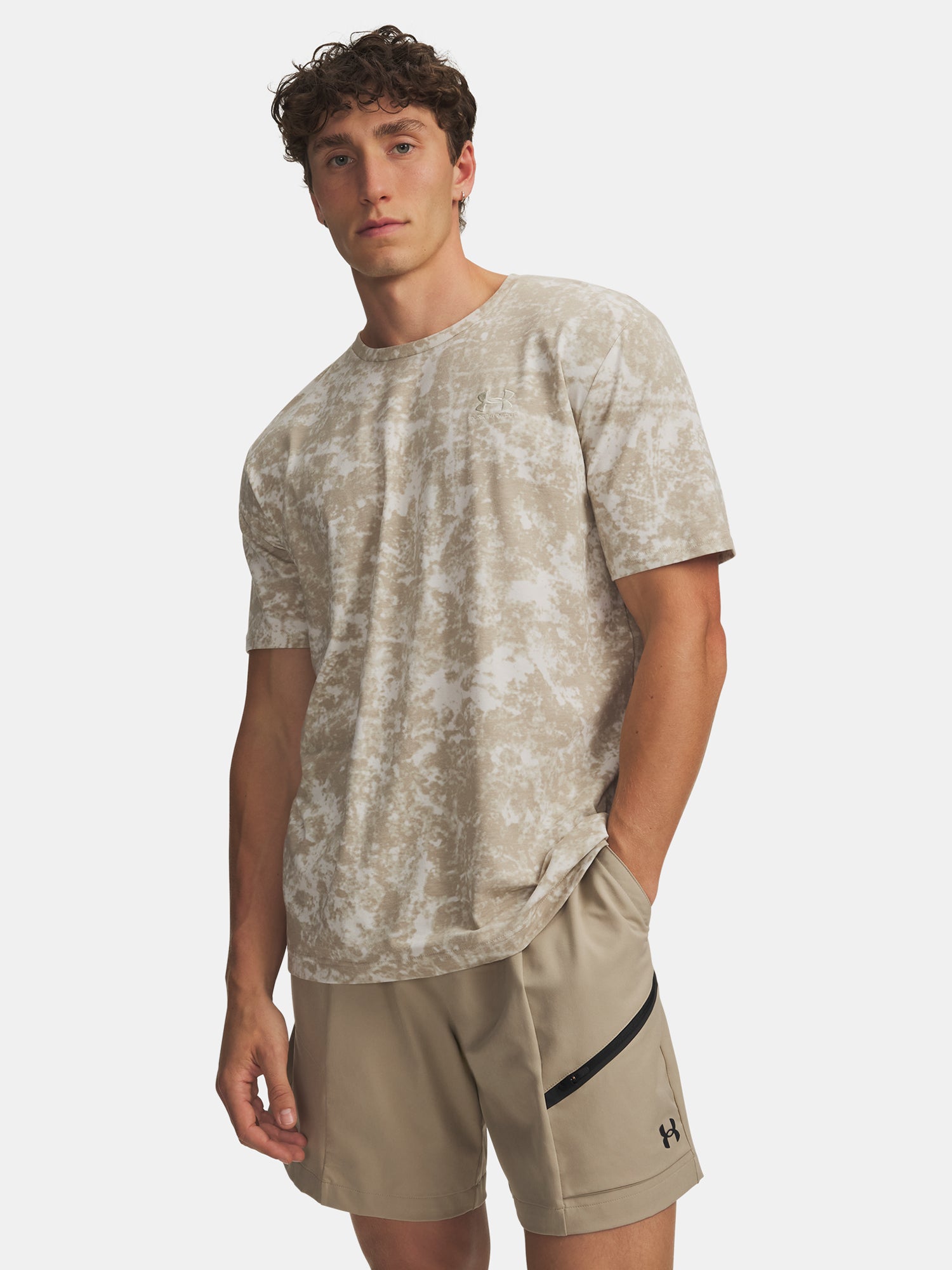 Férfi póló Under Armour UA M ICON SS NOVELTY