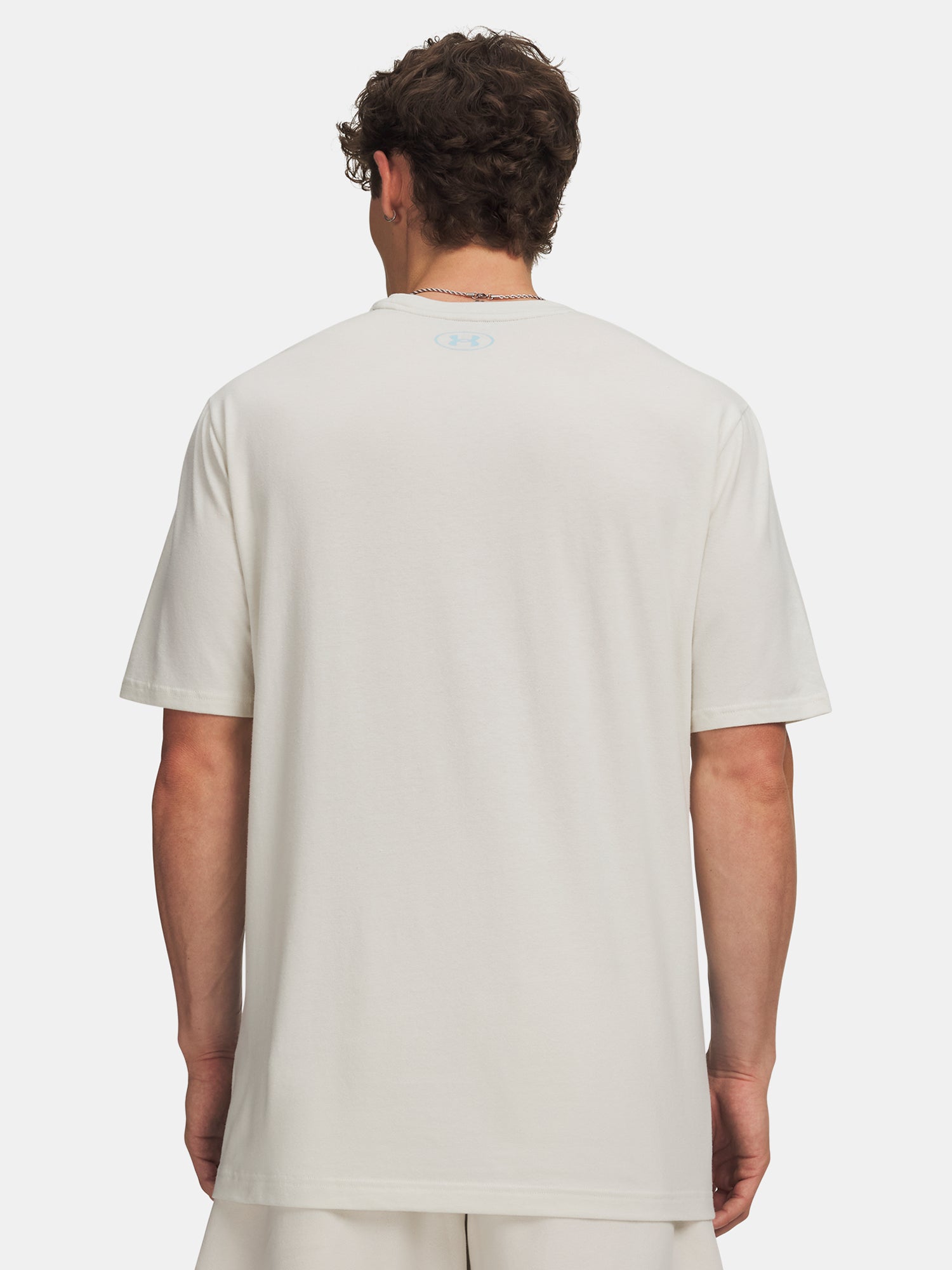 Férfi póló Under Armour UA M 60/40S BLEND LOGO SS