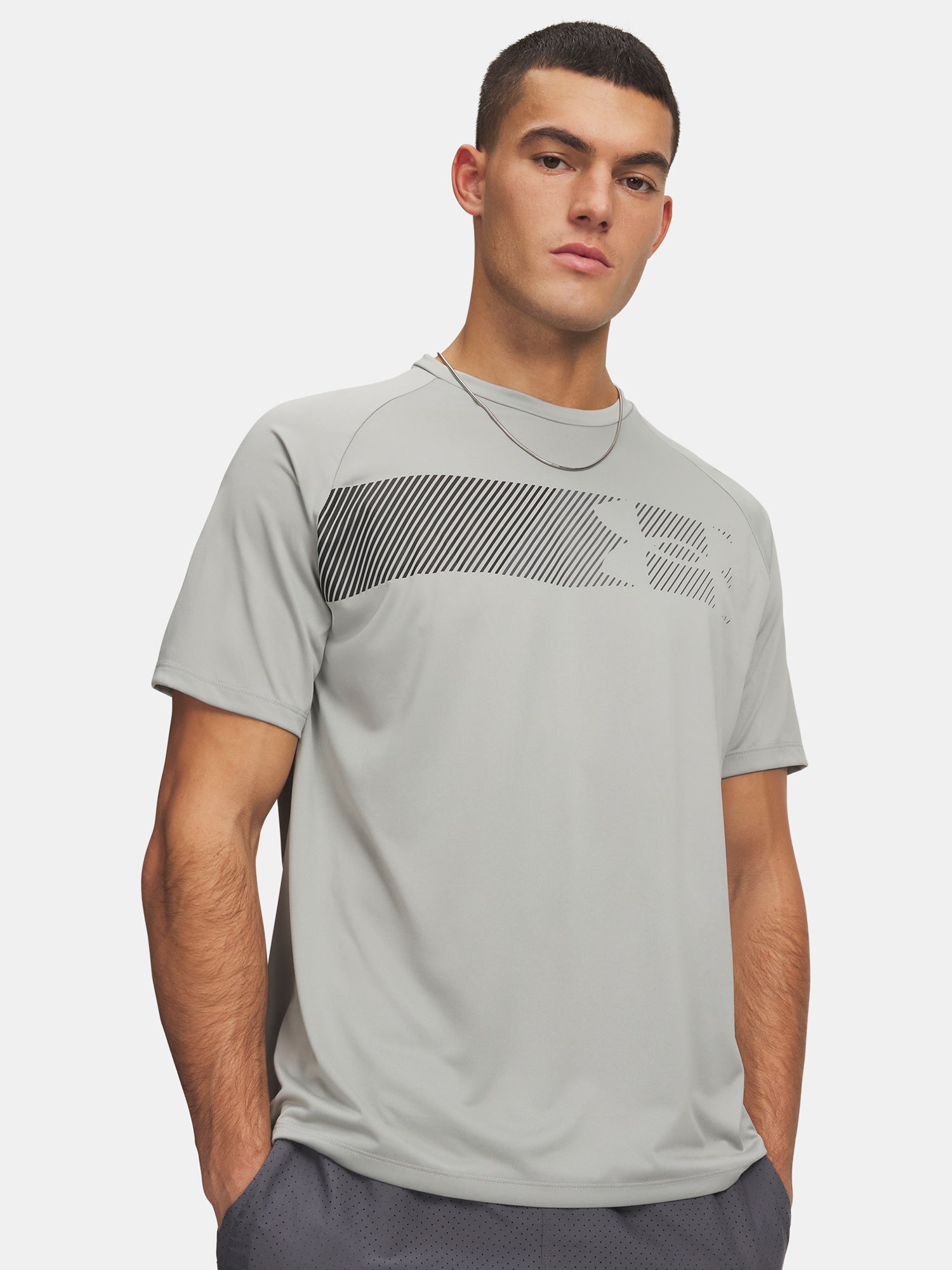 Férfi póló Under Armour UA Tech Graphic Tee