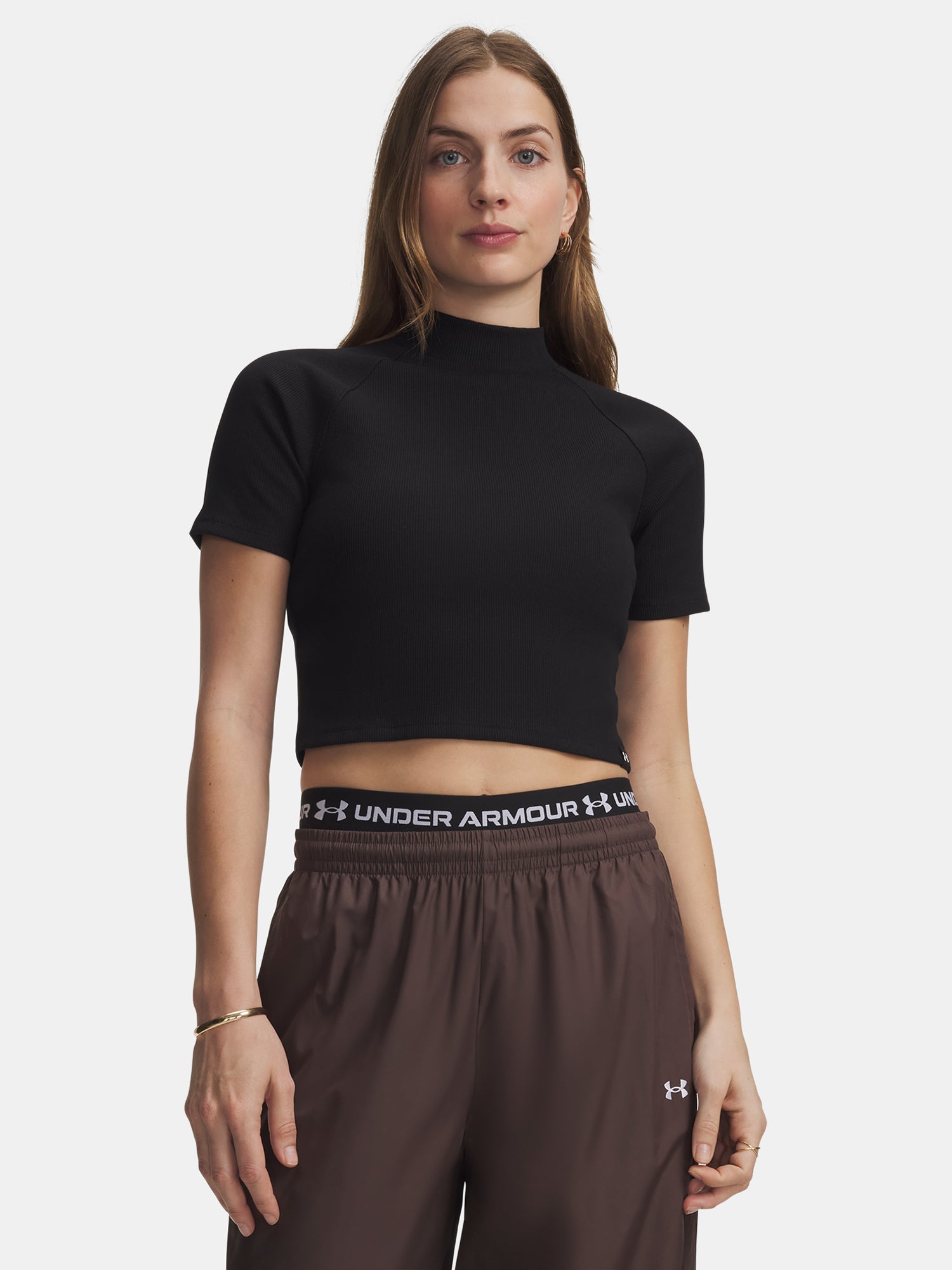 Nõi póló Under Armour UA RIVAL RIB MOCK SS TEE