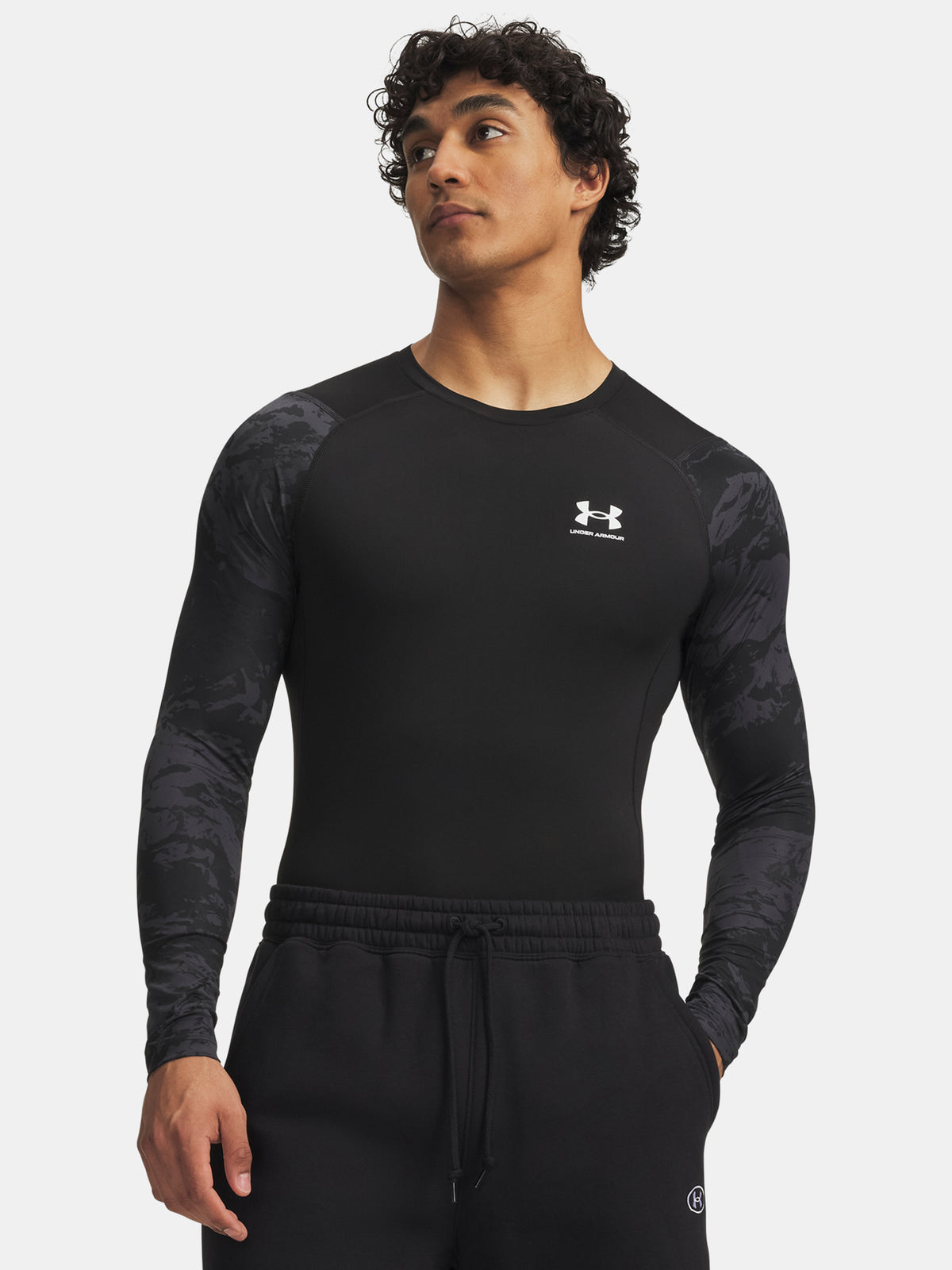 Férfi Under Armour UA HG Armour Comp CB LS póló