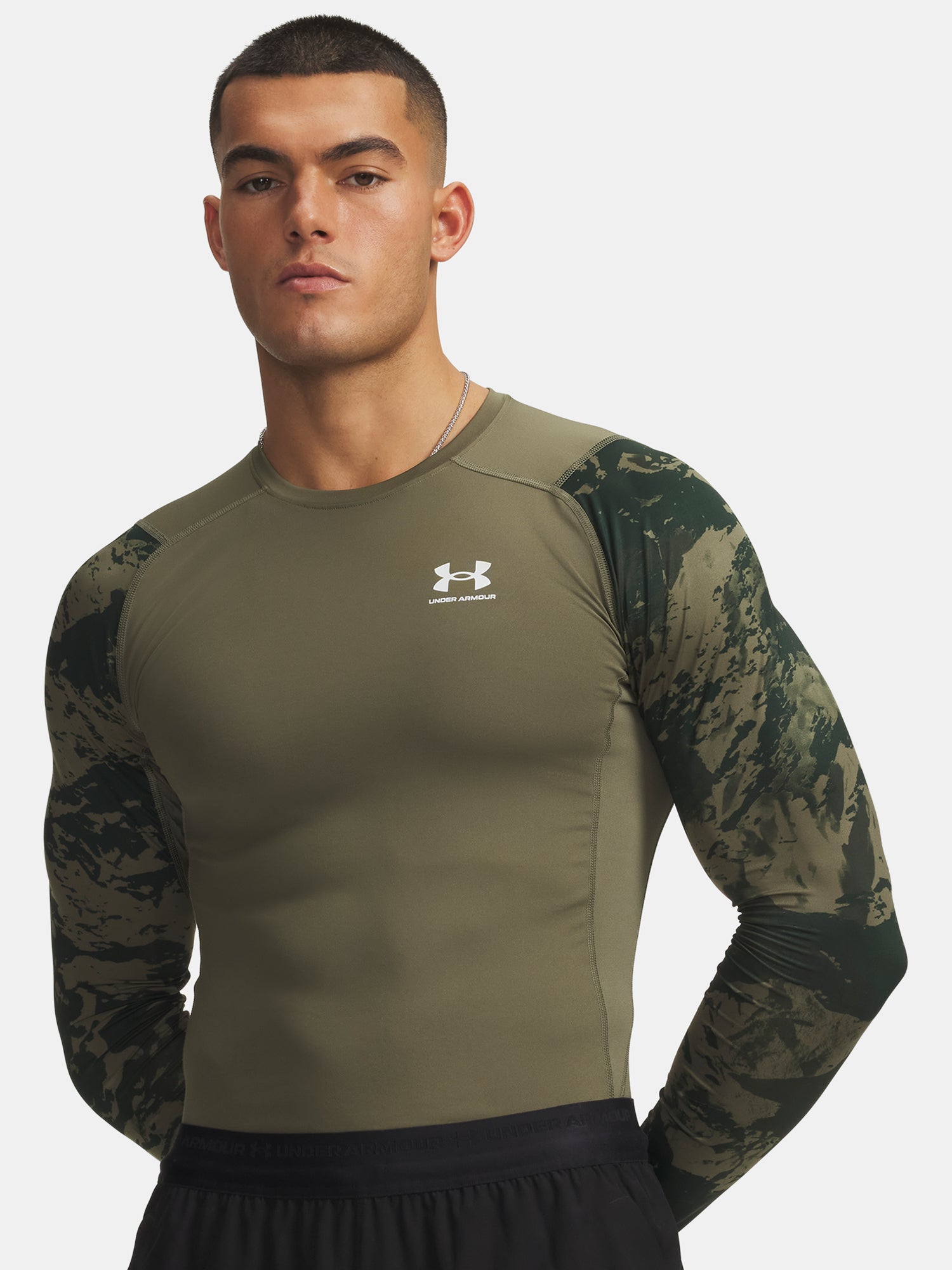 Férfi Under Armour UA HG Armour Comp CB LS póló