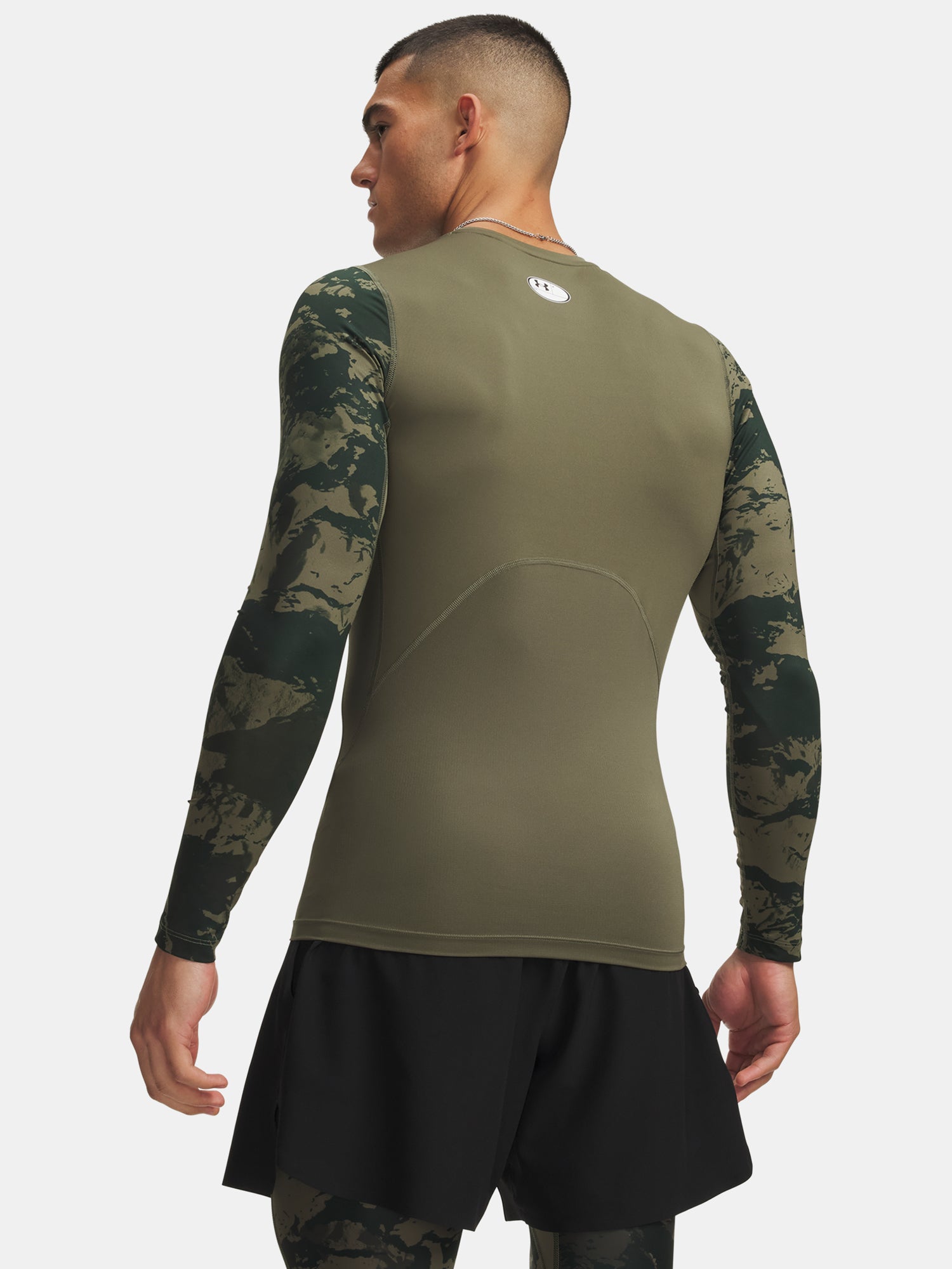 Férfi Under Armour UA HG Armour Comp CB LS póló