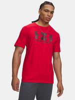 Férfi póló Under Armour UA M CENTER BOXED LOGO SS