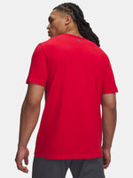 Férfi póló Under Armour UA M CENTER BOXED LOGO SS