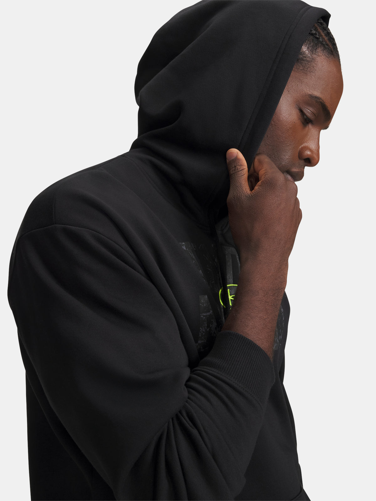 Férfi Under Armour UA Rival Flc Camo Fill Hdy pulóver