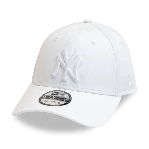 New Era New York Yankees League Essential White 9FORTY baseball sapka