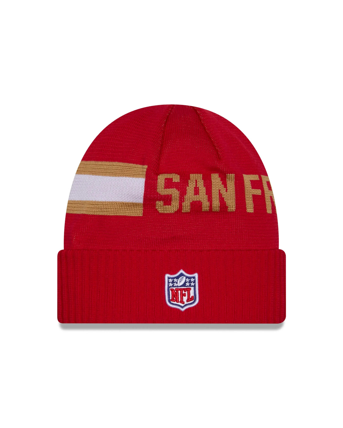 New Era San Francisco 49ers NFL Sideline 2024 Cuff Knit Beanie kötött sapka - Sportmania.hu