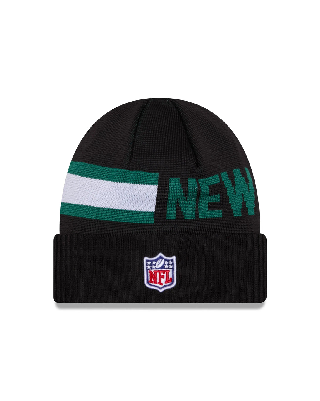 New Era New York Jets NFL Sideline 2024 Cuff Knit Beanie kötött sapka - Sportmania.hu