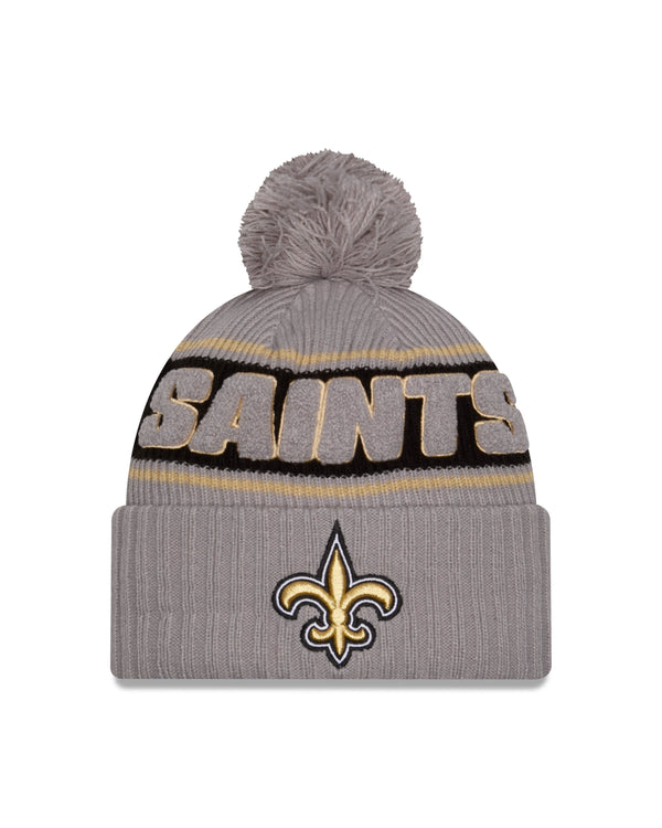 New Era New Orleans Saints NFL Sideline 2024 Grey kötött sapka