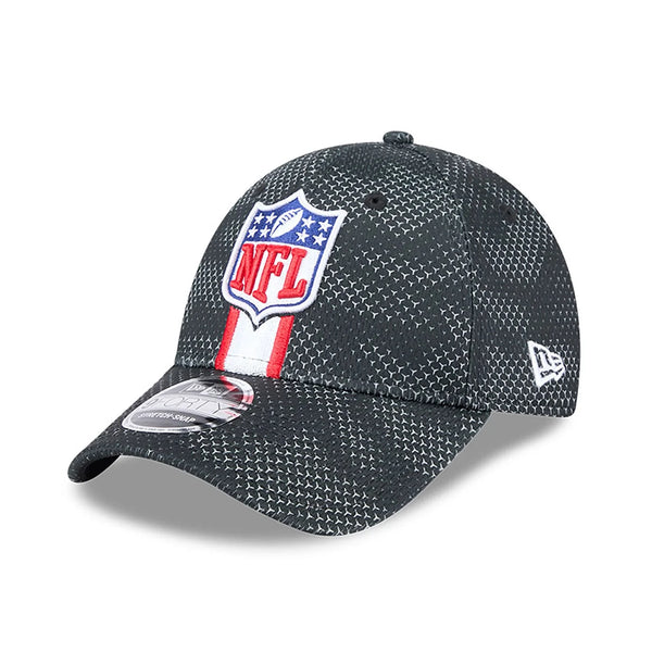 New Era NFL Official Logo NFL Sideline 2024 Black 9FORTY Stretch Snap Baseball sapka