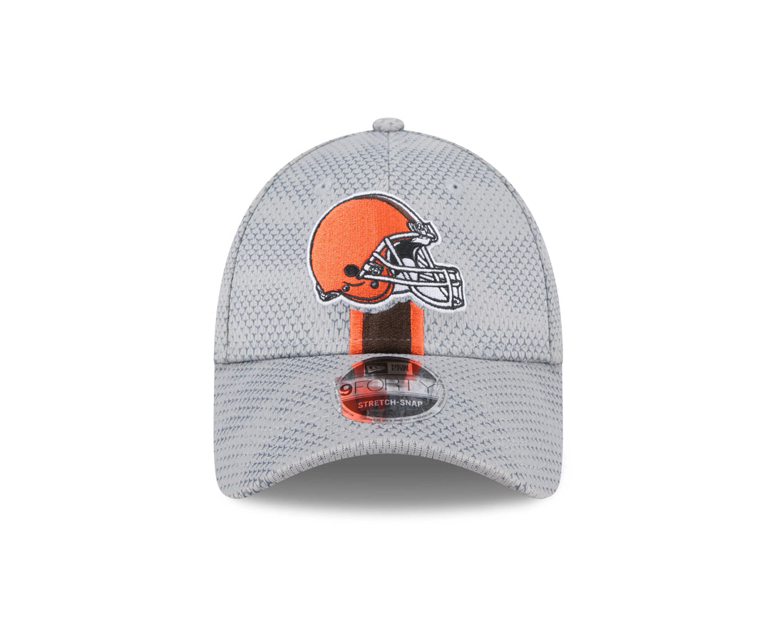 New Era Cleveland Browns NFL Sideline 2024 Gray 9FORTY Stretch Snap baseball sapka - Sportmania.hu