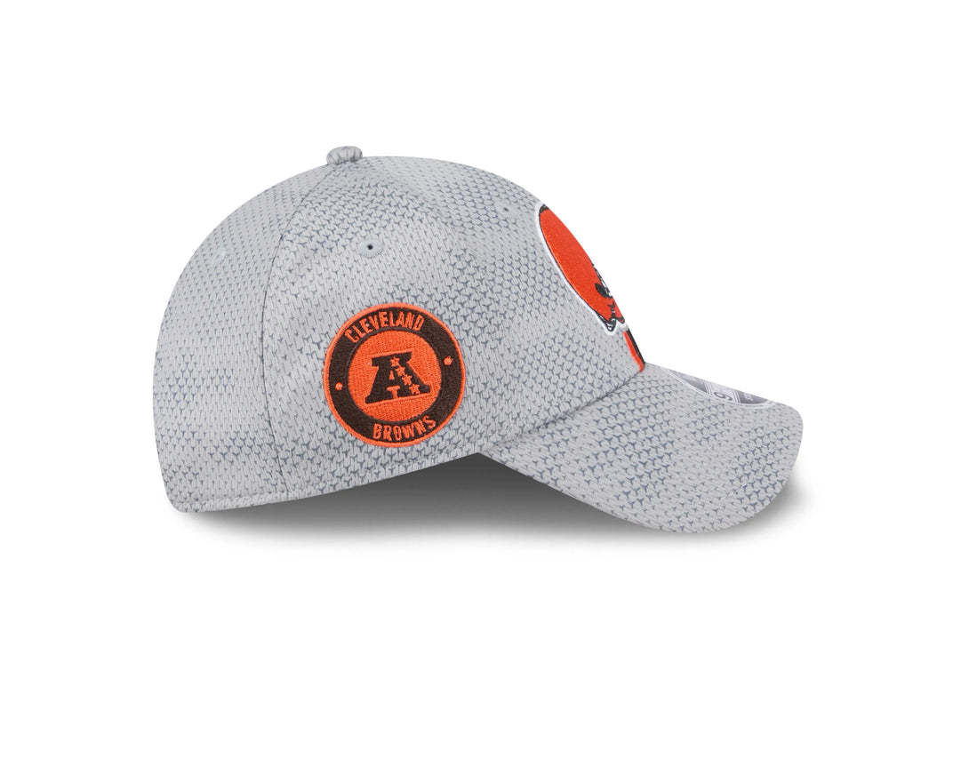 New Era Cleveland Browns NFL Sideline 2024 Gray 9FORTY Stretch Snap baseball sapka - Sportmania.hu