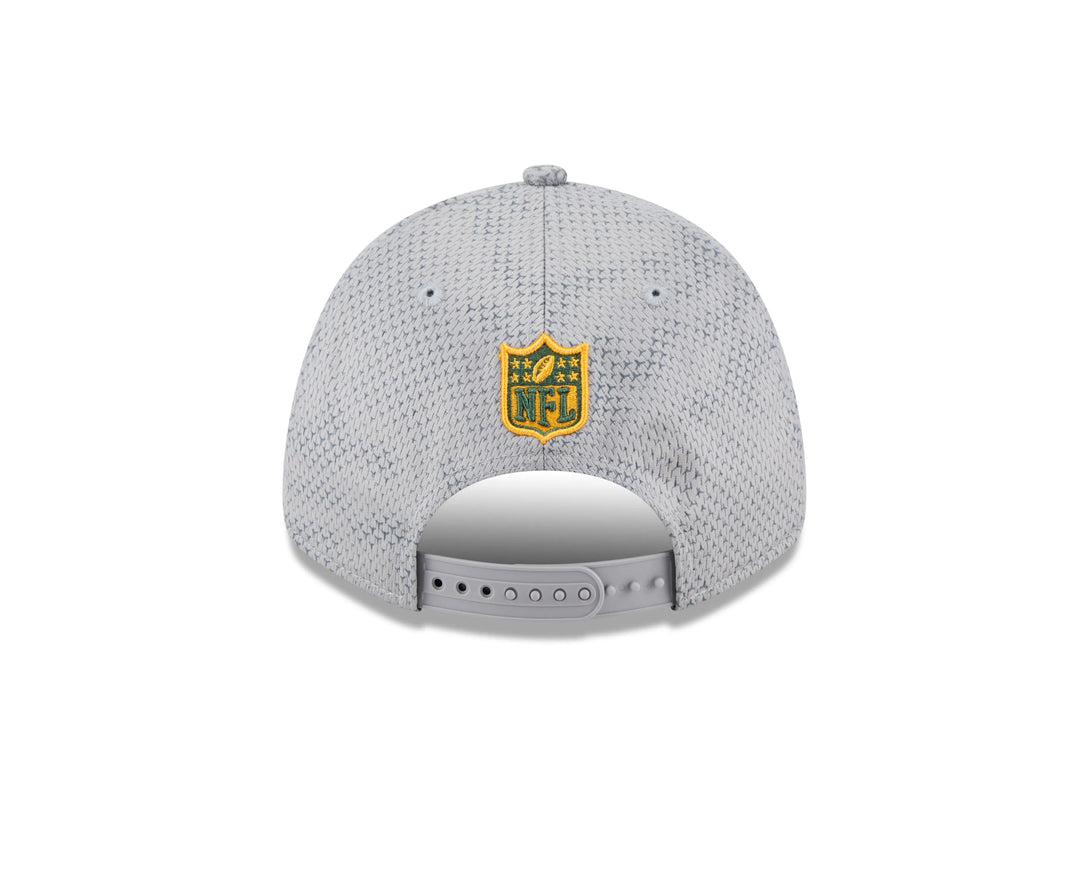 New Era Green Bay Packers NFL Sideline 2024 Gray 9FORTY Stretch Snap Baseball sapka - Sportmania.hu