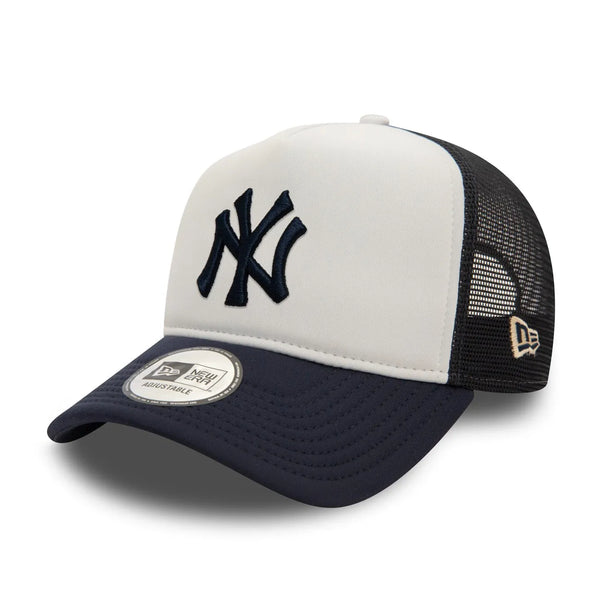 New York Yankees World Series Black 9FORTY E-Frame Adjustable Trucker baseball sapka