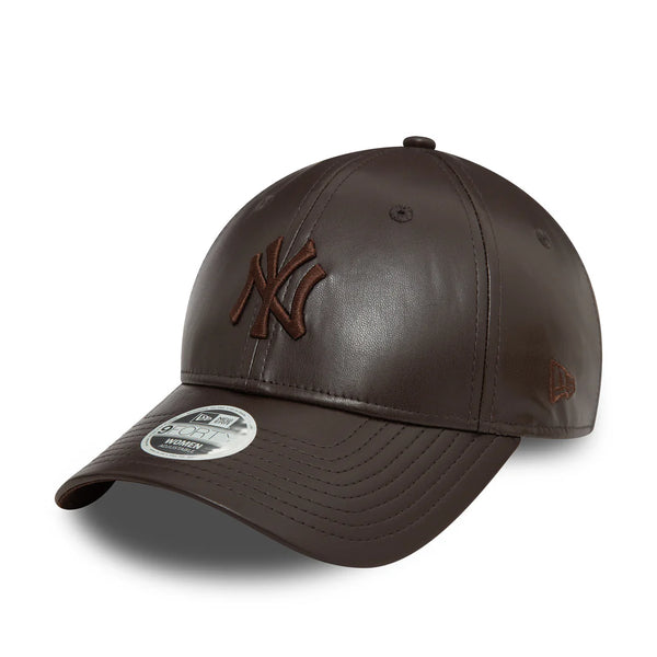 New Era New York Yankees Brown 9TWENTY baseball sapka, női, műbőr