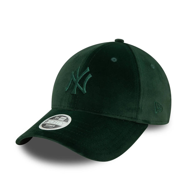 New Era New York Yankees Velour Midi Dark Green 9FORTY baseball sapka, női