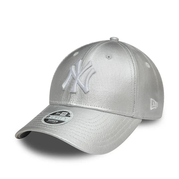 New York Yankees Met Denim Silver 9FORTY farmer baseball sapka, női