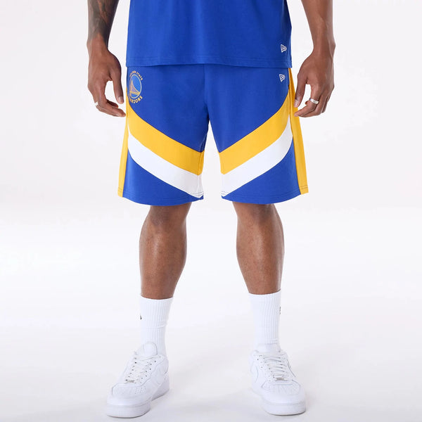 New Era Golden State Warriors NBA Panel Blue Short