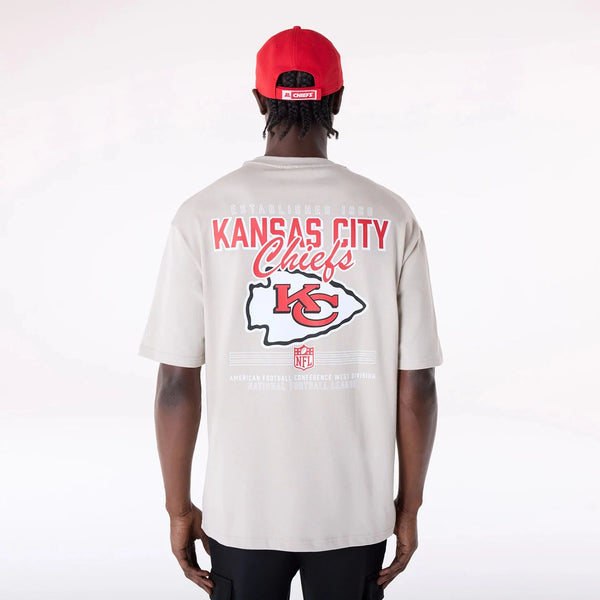 New Era Kansas City Chiefs NFL Graphic Cream póló