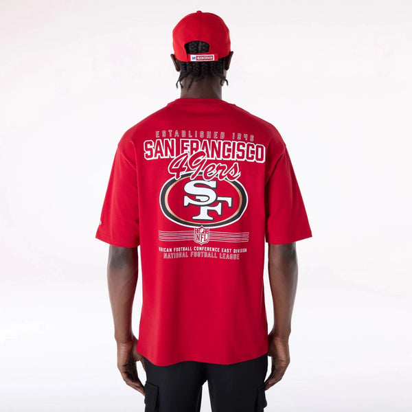 New Era San Francisco 49ers NFL Graphic Red póló