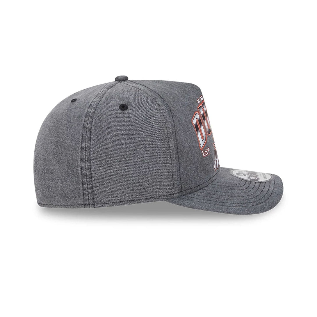 Anaheim Ducks NHL Washed Black 9FIFTY A-Frame Adjustable Cap - baseball sapka