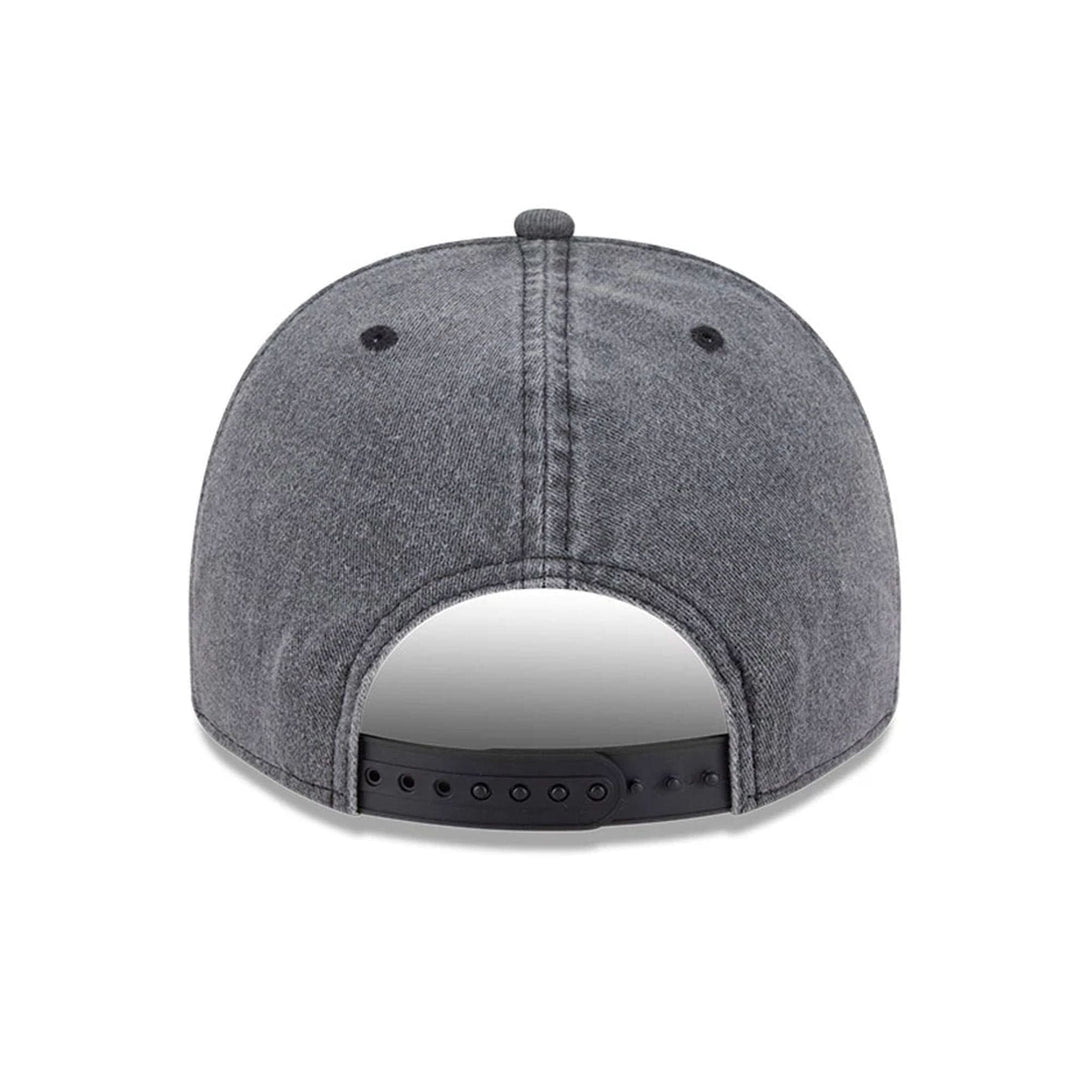Toronto Maple Leafs NHL Washed Black 9FIFTY A-Frame Adjustable Cap - baseball sapka