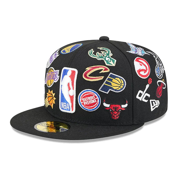 New Era NBA All Star Game 2025 Logo Black 59FIFTY Fitted sapka