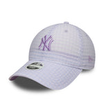 New Era New York Yankees Seersucker 9TWENTY Purple női baseball sapka