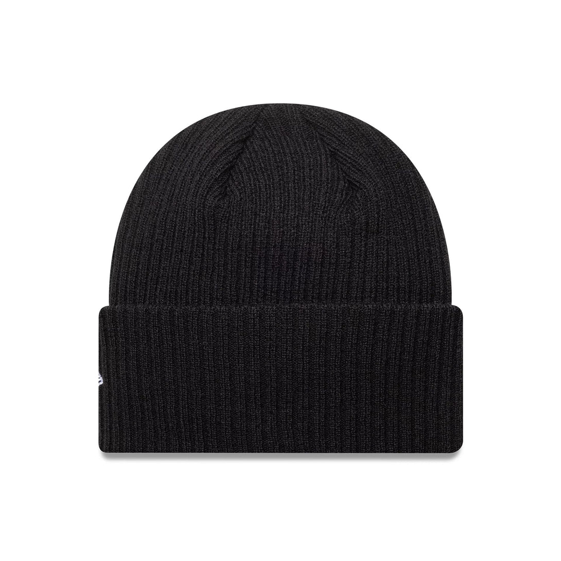 New York Yankees MLB Black Wide Cuff Knit Beanie Hat - kötött sapka
