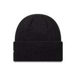 New York Yankees MLB Black Wide Cuff Knit Beanie Hat - kötött sapka