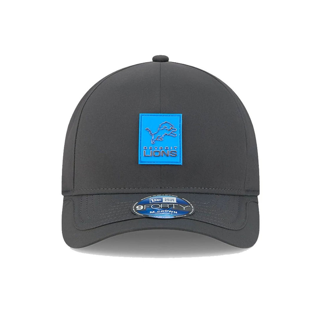 Detroit Lions NFL Sideline 2025 Charcoal 9FORTY M-Crown Adjustable Cap - baseball sapka