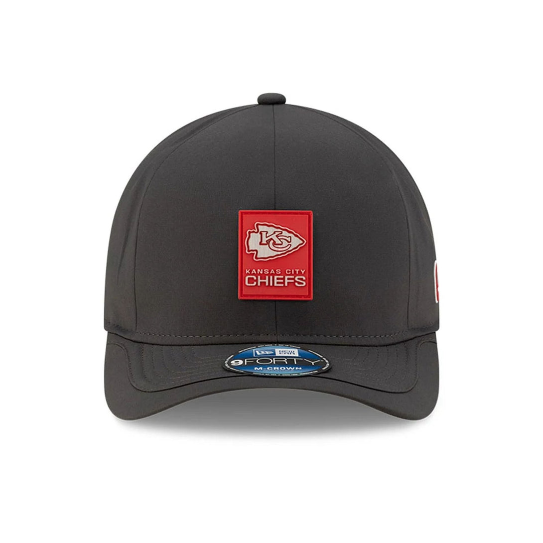 Kansas City Chiefs NFL Sideline 2025 Charcoal 9FORTY M-Crown Adjustable Cap - baseball sapka
