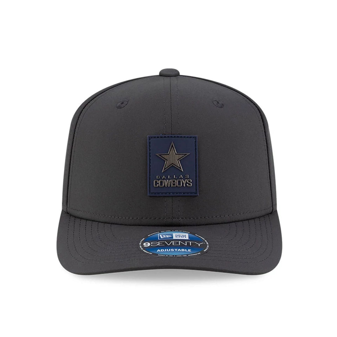 Dallas Cowboys NFL Sideline Charcoal 9SEVENTY Stretch Snap Adjustable Cap - baseball sapka
