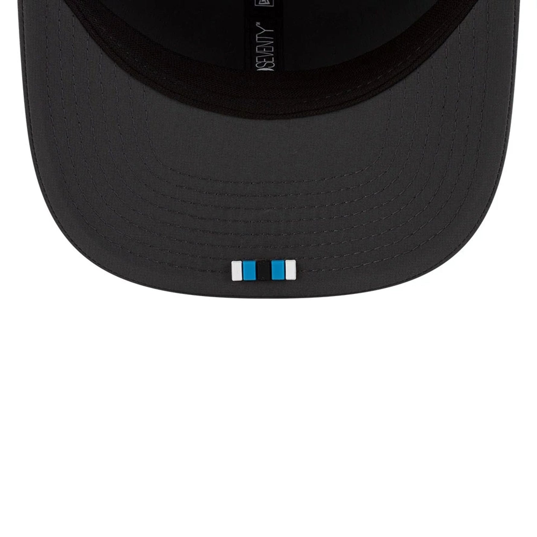 Carolina Panthers NFL Sideline 2025 Charcoal 9SEVENTY Stretch Snap Adjustable Cap - baseball sapka