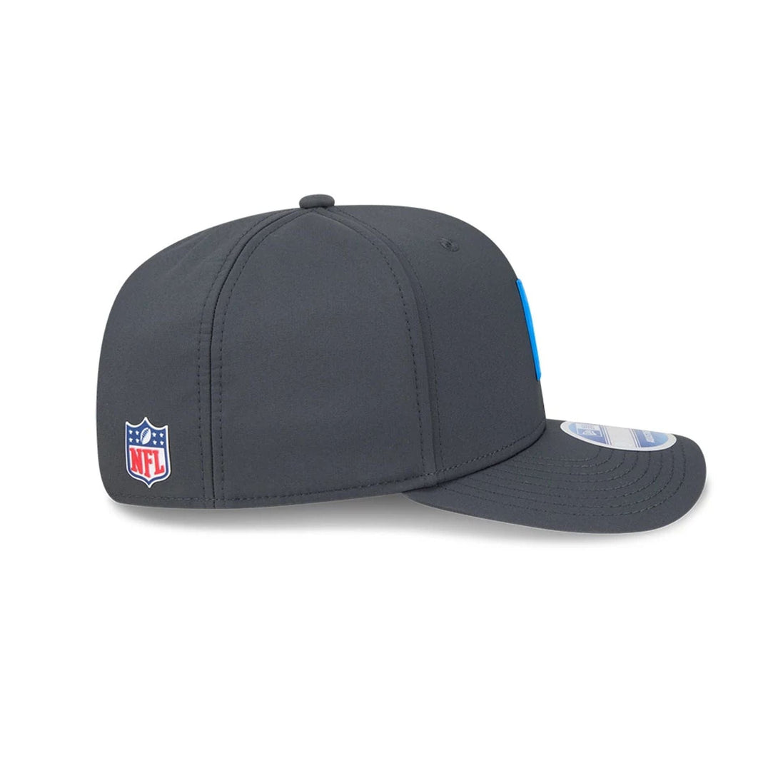 Detroit Lions NFL Sideline 2025 Charcoal 9SEVENTY Stretch Snap Adjustable Cap - baseball sapka