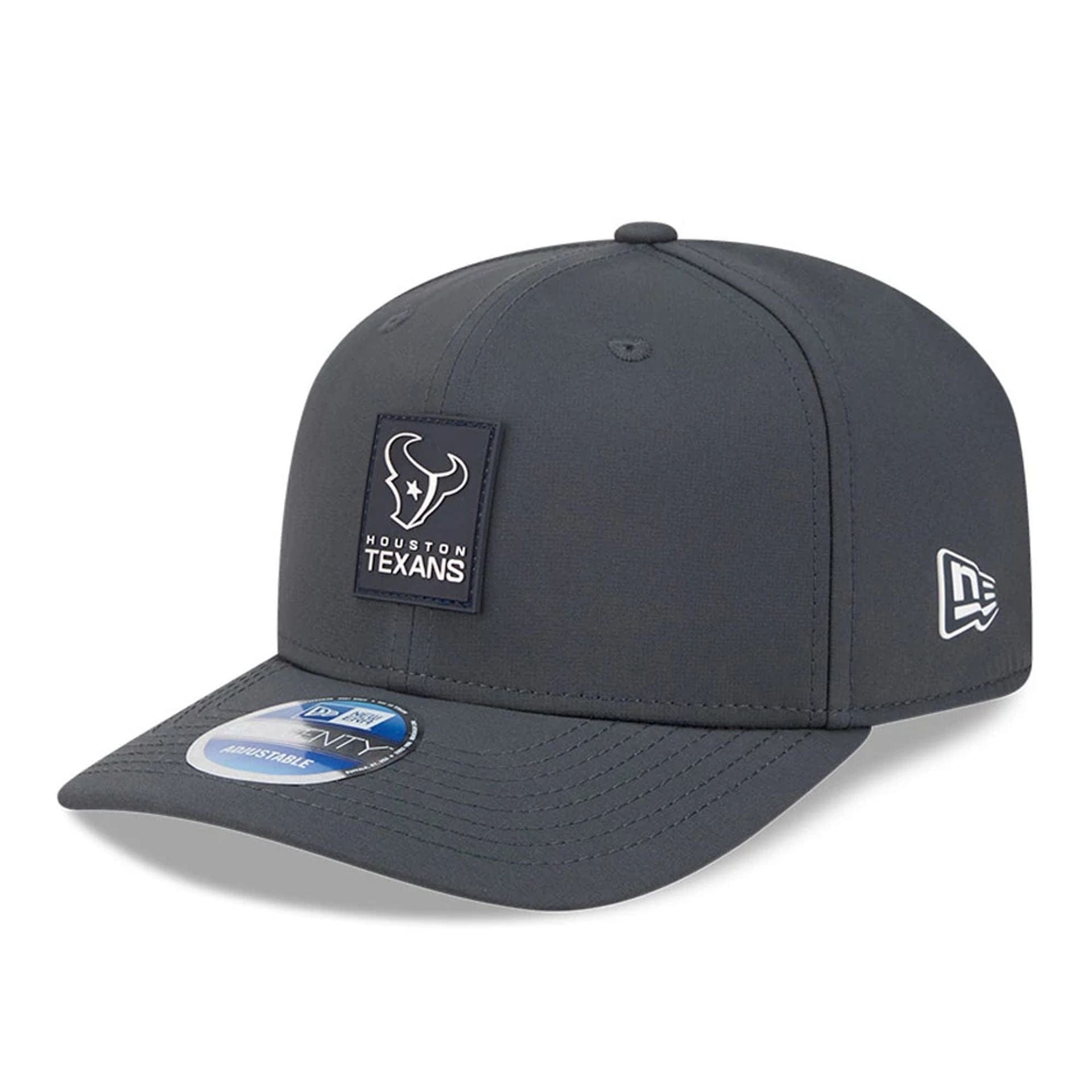 Houston Texans NFL Sideline 2025 Charcoal 9SEVENTY Stretch Snap Adjustable Cap - baseball sapka