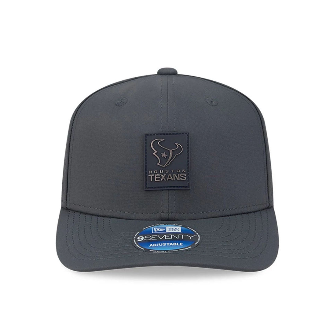 Houston Texans NFL Sideline 2025 Charcoal 9SEVENTY Stretch Snap Adjustable Cap - baseball sapka