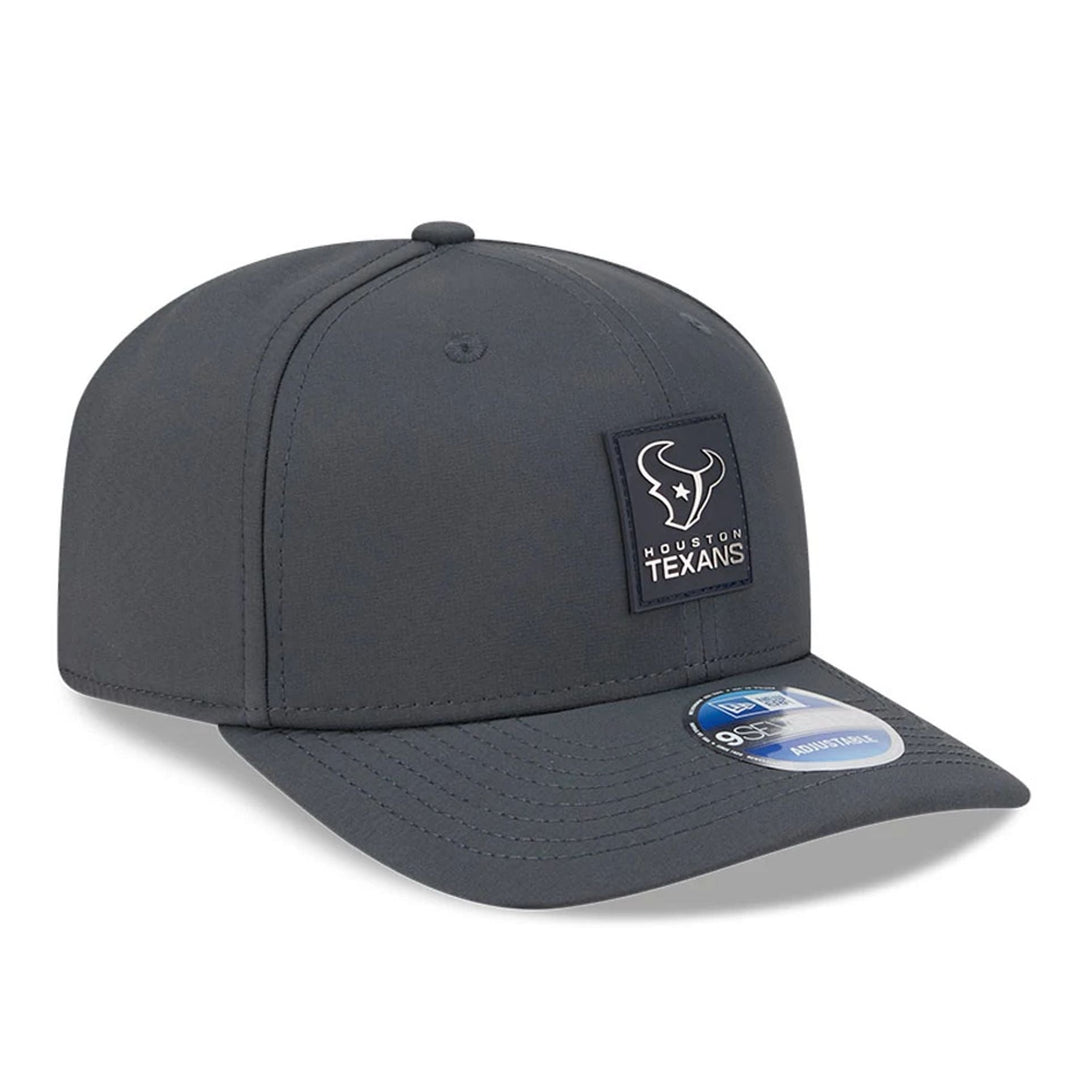 Houston Texans NFL Sideline 2025 Charcoal 9SEVENTY Stretch Snap Adjustable Cap - baseball sapka