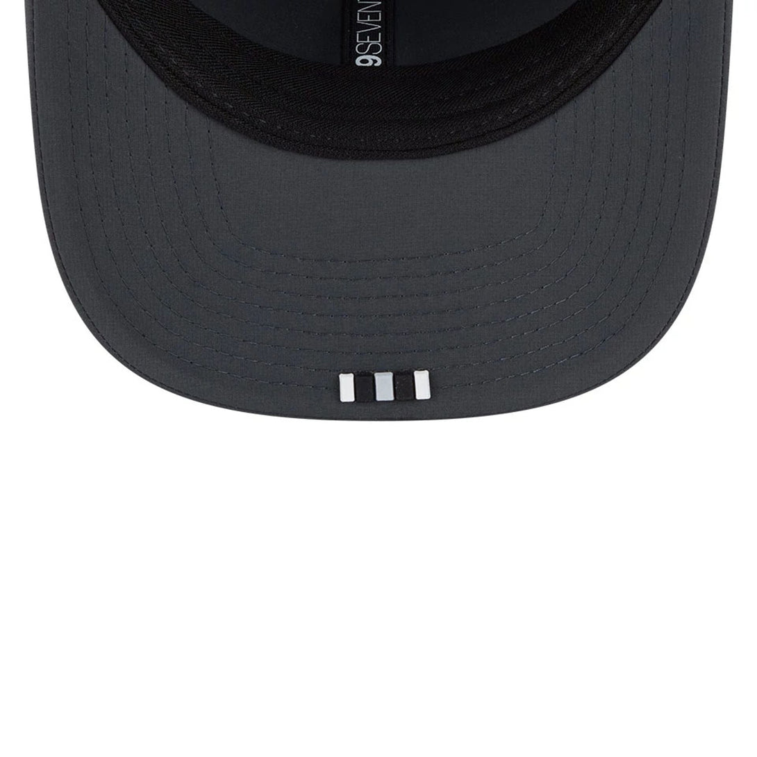 Las Vegas Raiders NFL Sideline 2025 Charcoal 9SEVENTY Stretch Snap Adjustable Cap - baseball sapka